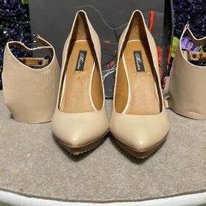 Melissa multi leather multi wear pumps sz 10